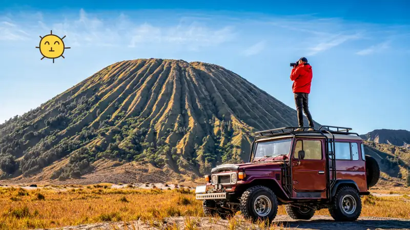 Bromo Destinasi dan Spot Instagramable