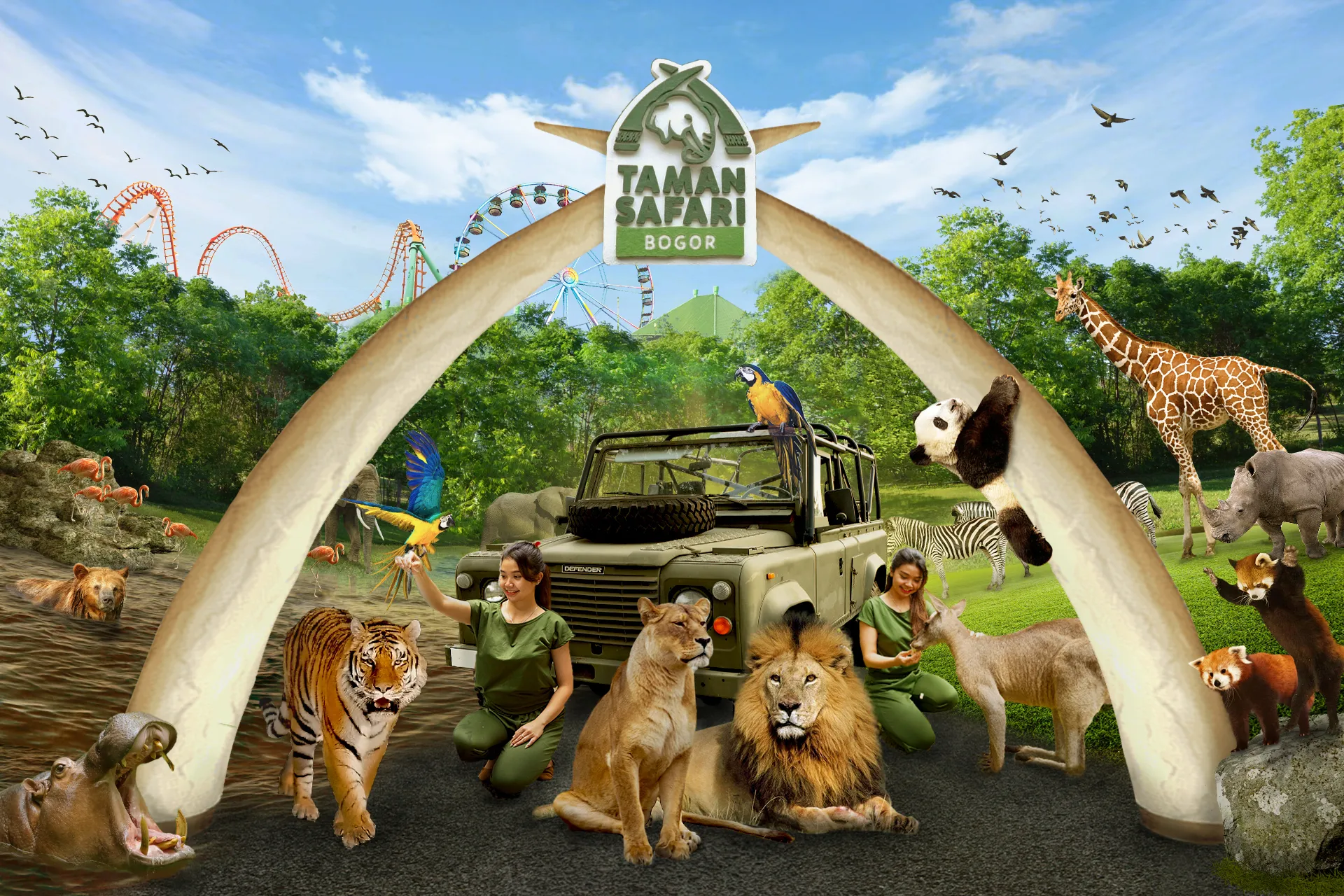 Taman Safari Indonesia Di Puncak Bogor