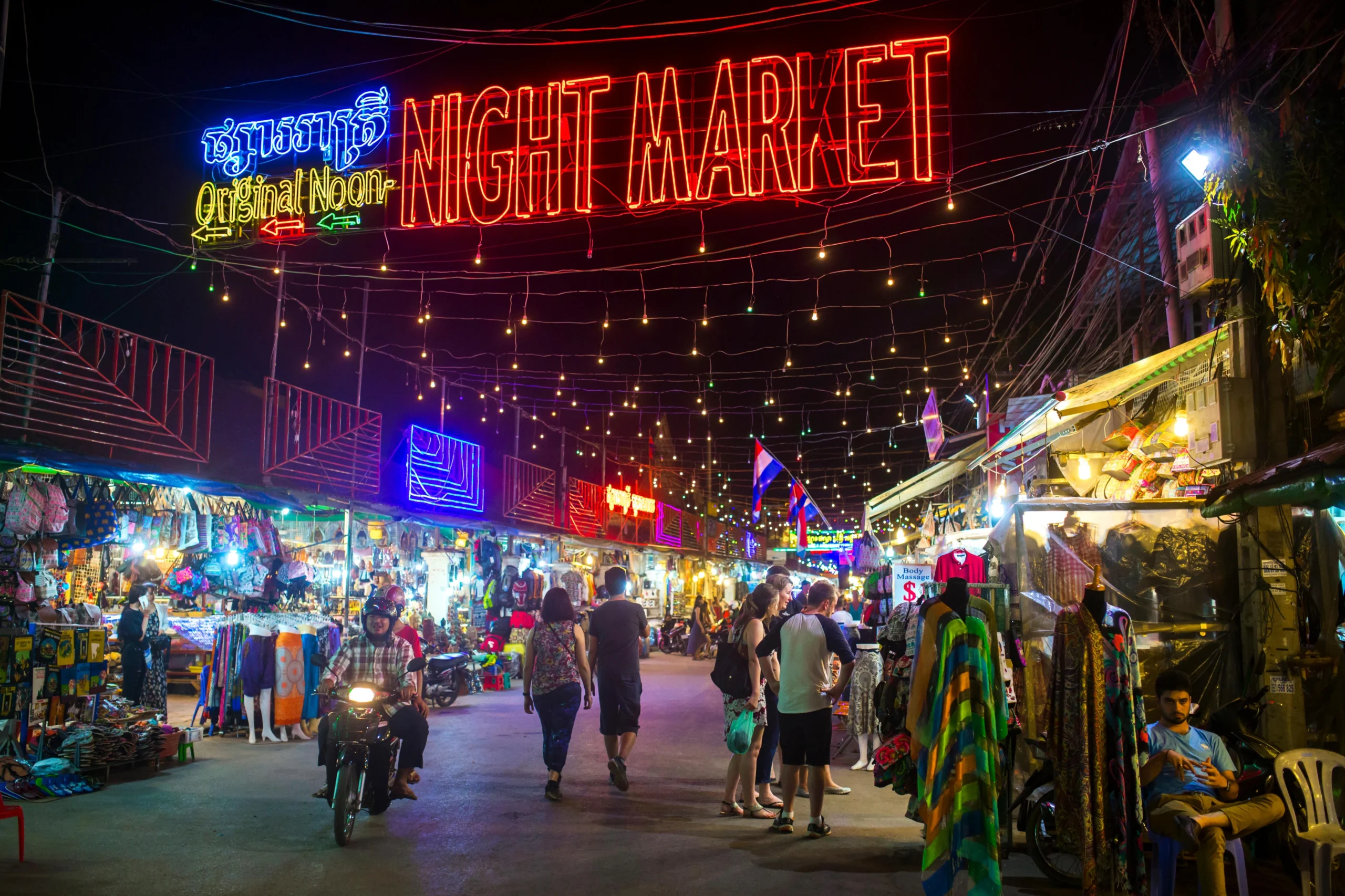 Angkor Night Market Siem Reap