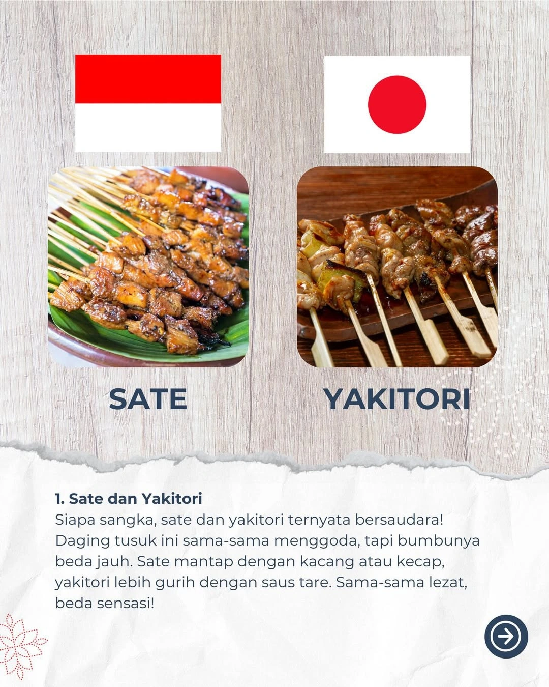 Makanan Kesederhanaan Jepang vs. Keberagaman Indonesia