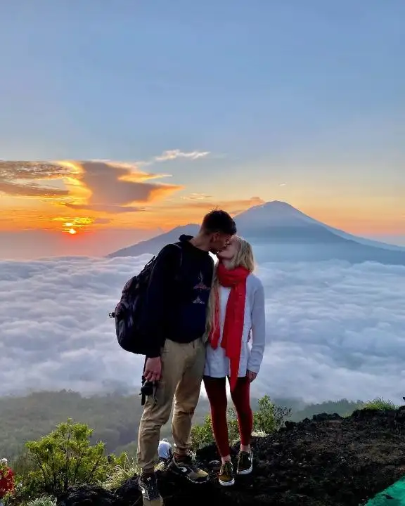 Sunrise di Gunung Batur