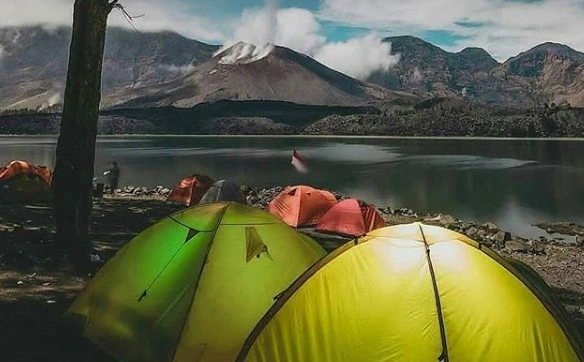 Danau Segara Anak Gunung Rinjani